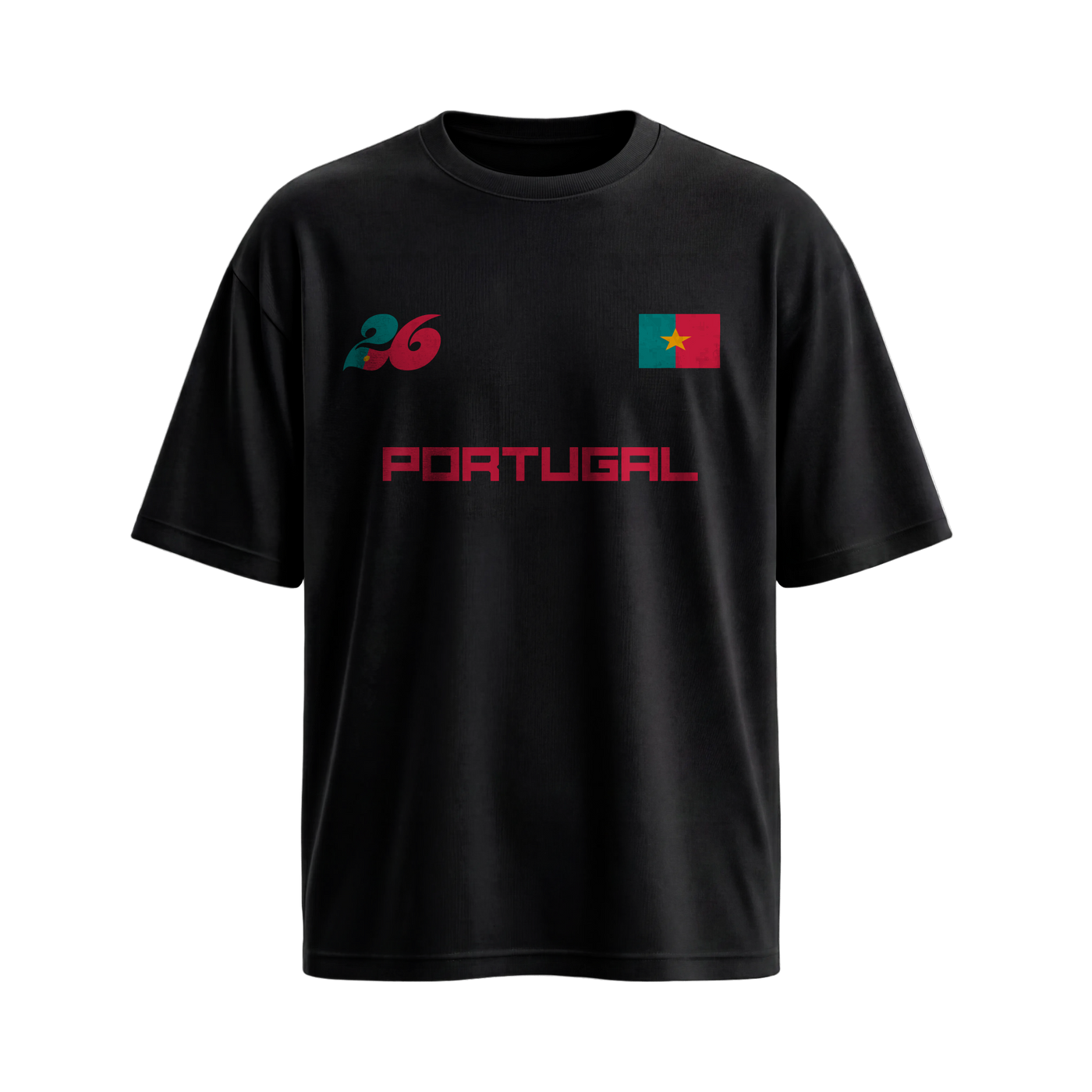 Off Supply Portugal 26 Black T-Shirt