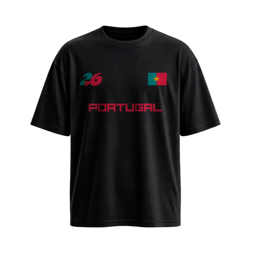 Off Supply Portugal 26 Black T-Shirt