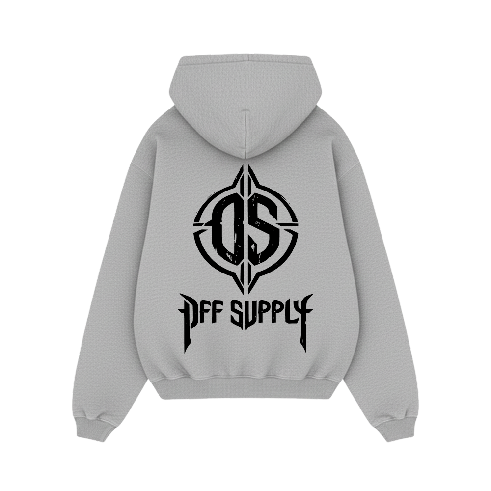 Off Supply Premium Heavy Graphic Hoodie