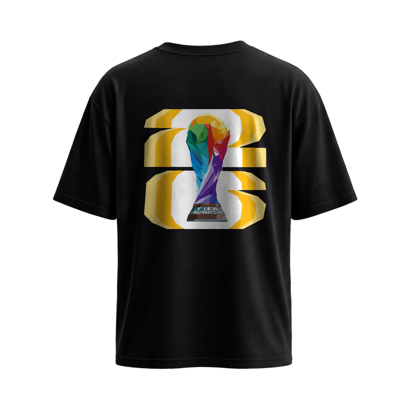Off Supply Prism Trophy Black T-Shirt