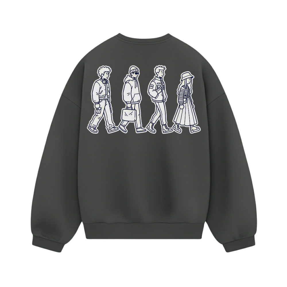 OFFSUPLY PROGRESSION OVERSIZED SWEATSHIRT