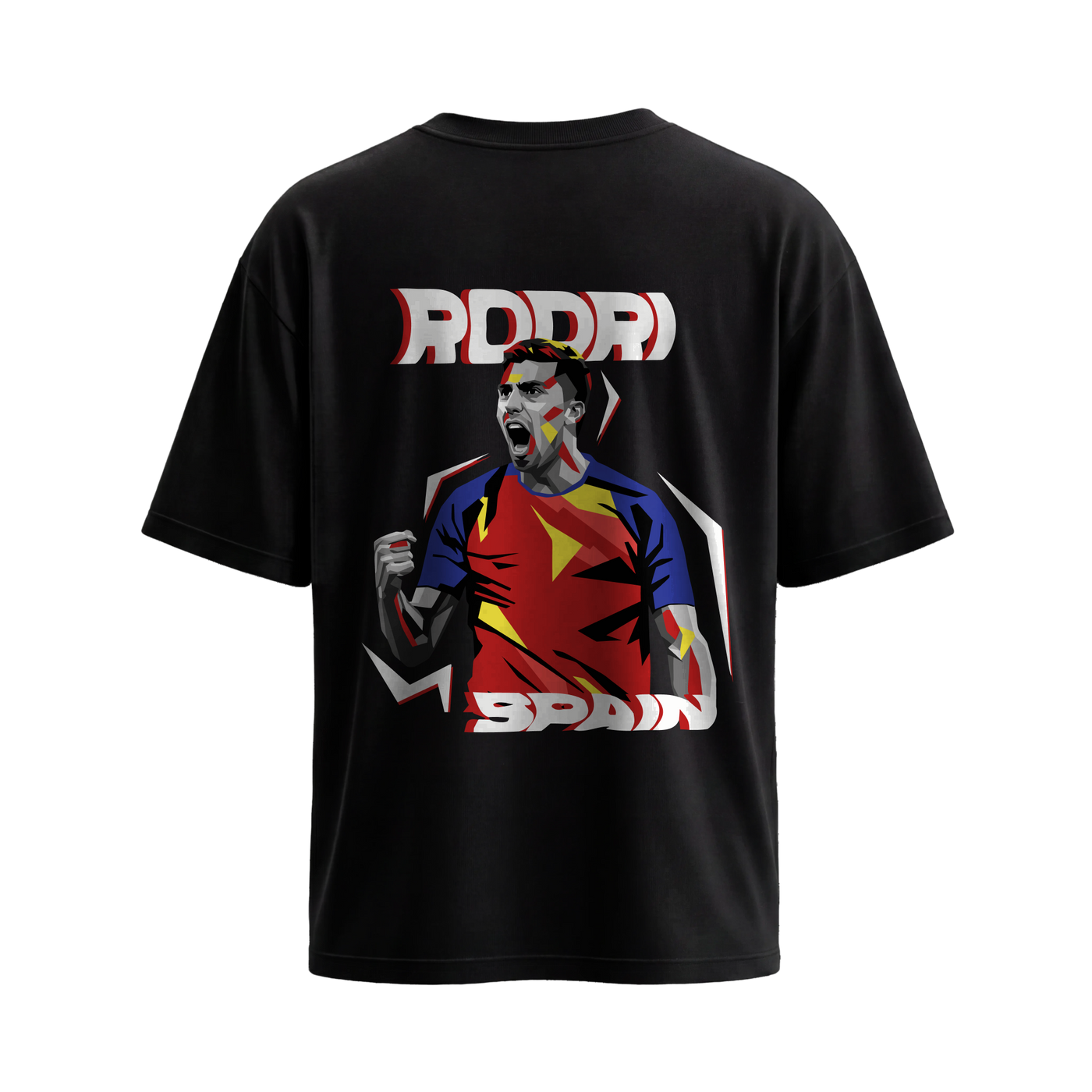 Off Supply Red Fury Black T-Shirt