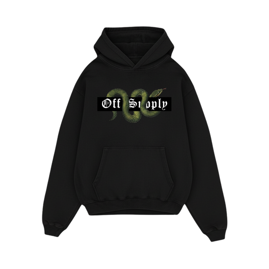 Off Supply Serpent Statement Graphic hoodie