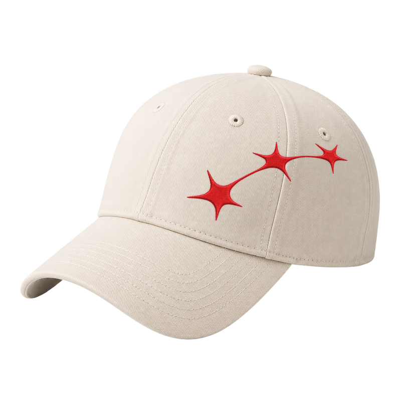Off Supply Shooting Star Beige Cap