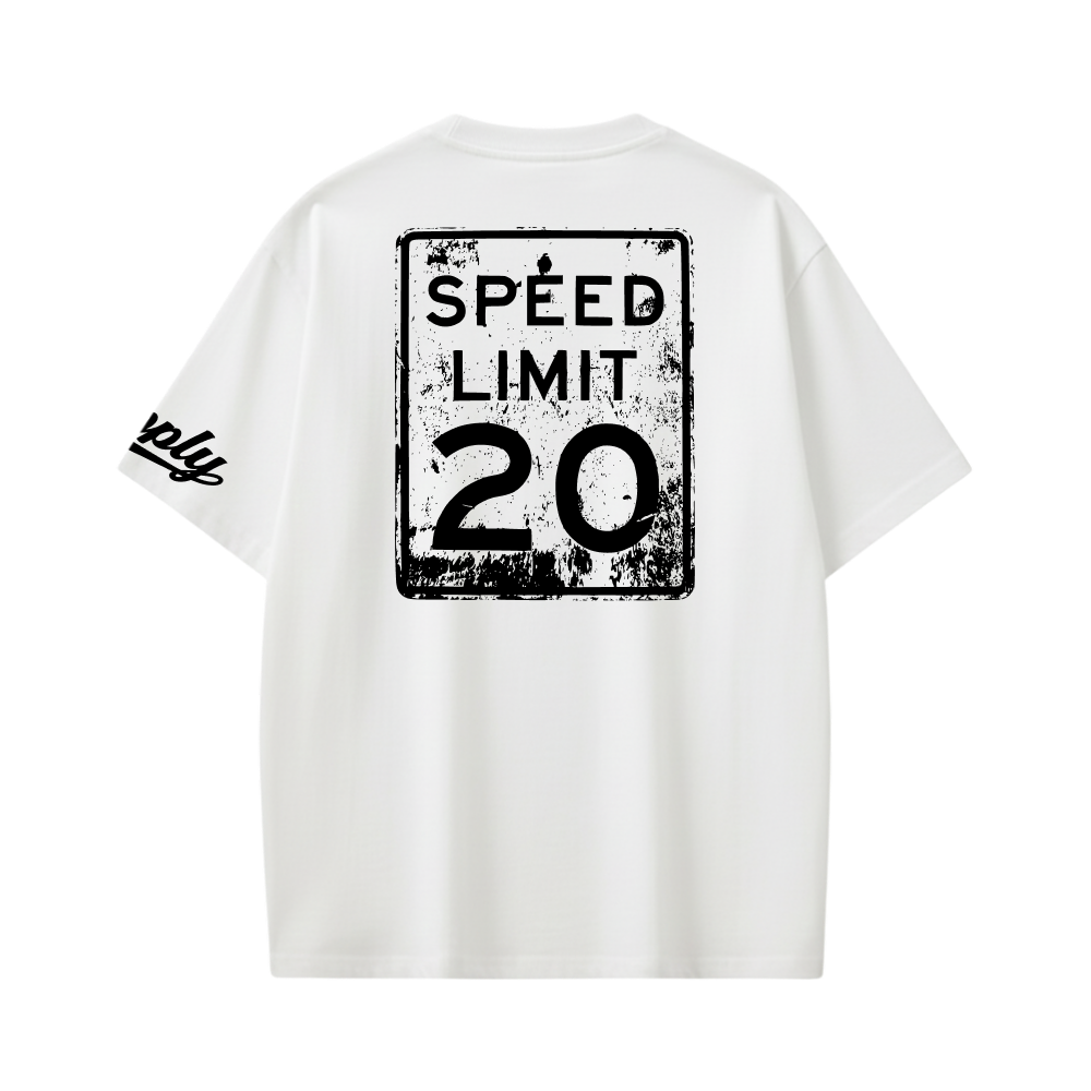 Off Supply Speed Limit Statement Graphic T-shirt