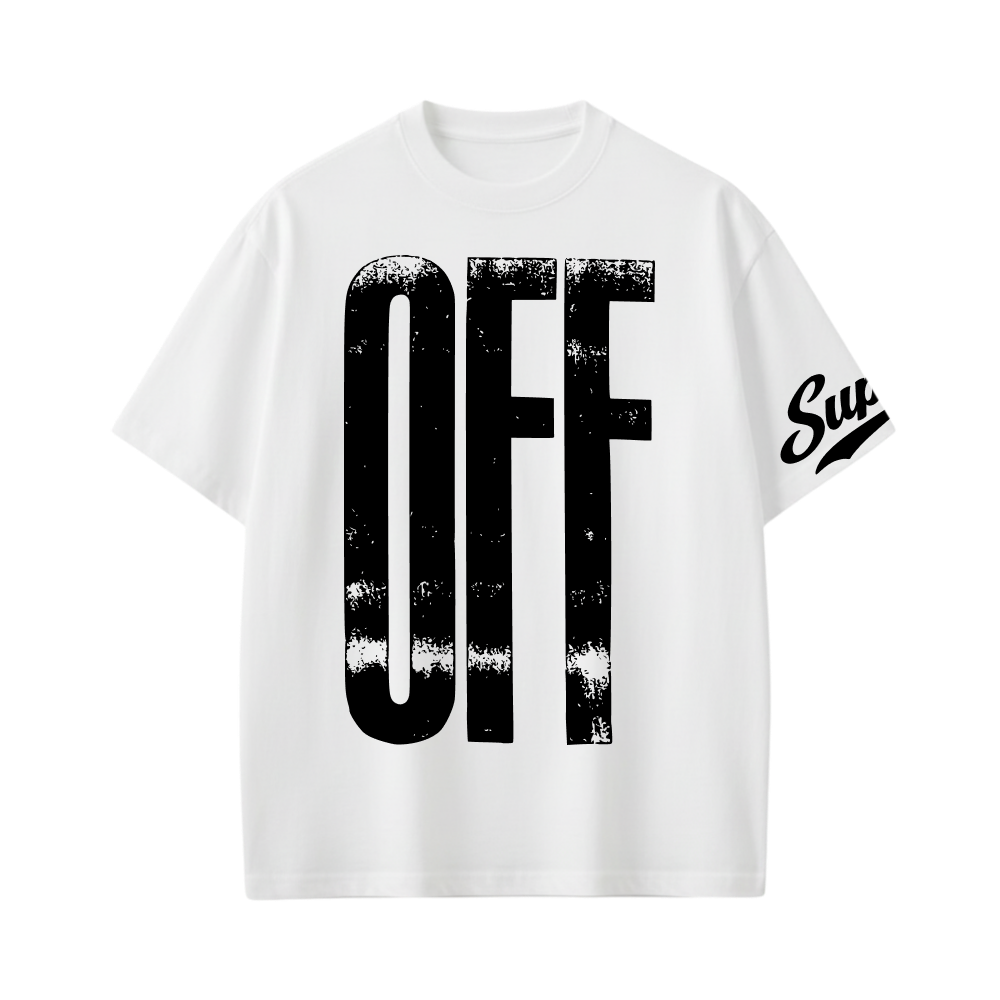 Off Supply Speed Limit Statement Graphic T-shirt