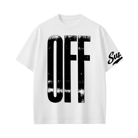 Off Supply Speed Limit Statement Graphic T-shirt
