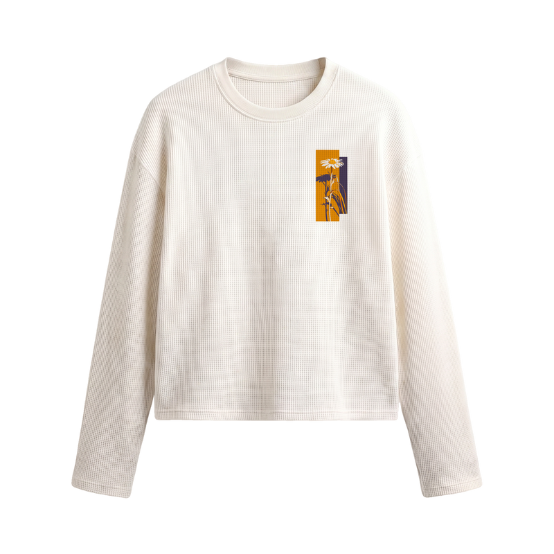 Off Supply Stillness Waffle T-shirt
