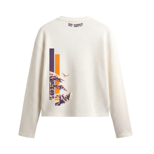 Off Supply Stillness Waffle T-shirt