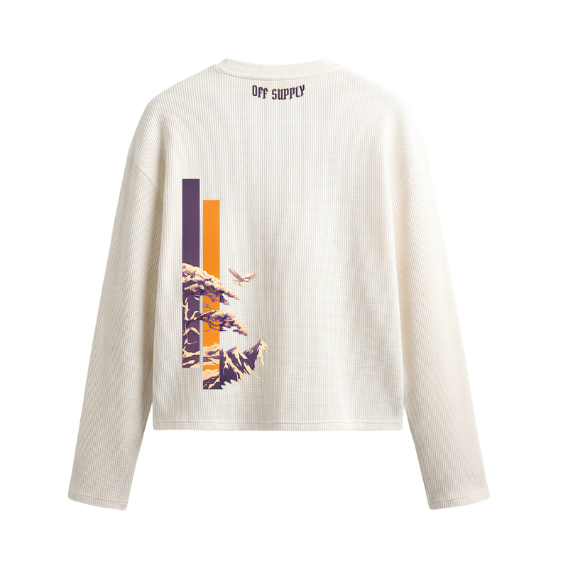 Off Supply Stillness Waffle T-shirt
