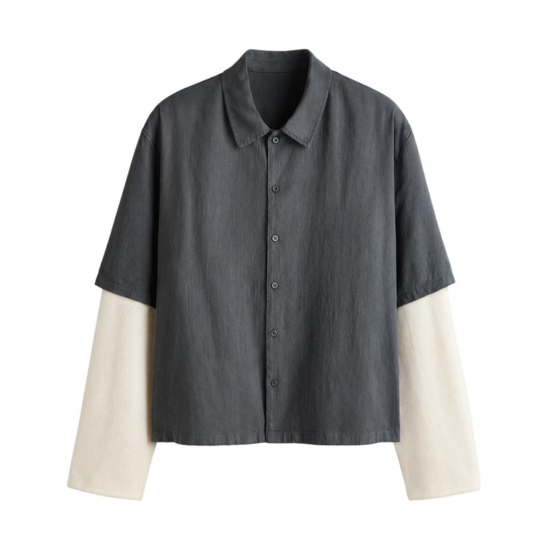 Off Supply Studio Faux layered Shirt Back