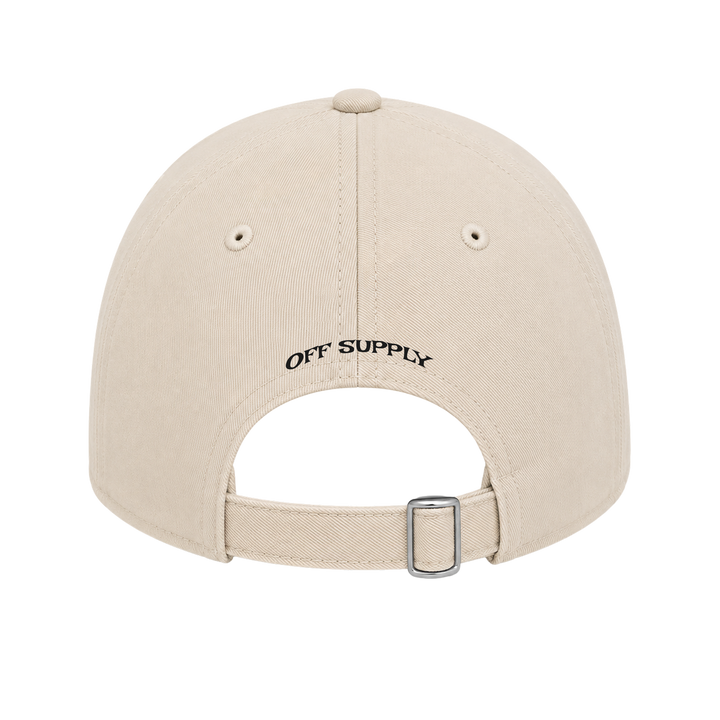 Off Supply The Cat King Beige Cap