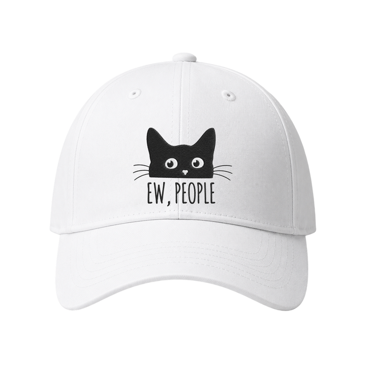 Off Supply The Cat King white Cap