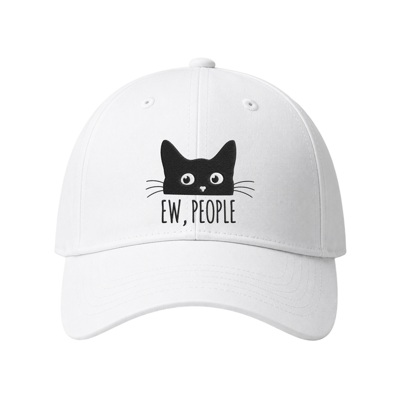 Off Supply The Cat King white Cap