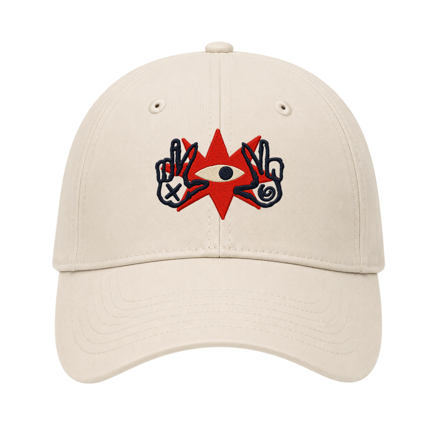 Off Supply Third Eye Beige Cap