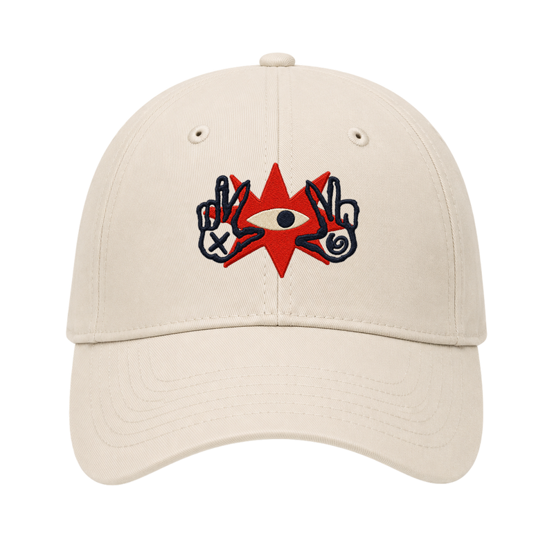 Off Supply Third Eye Beige Cap