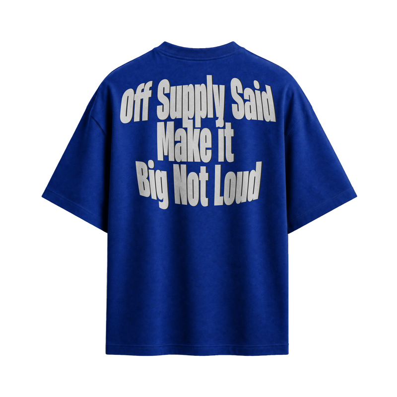 Off Supply - The Magnitude Tee Blue