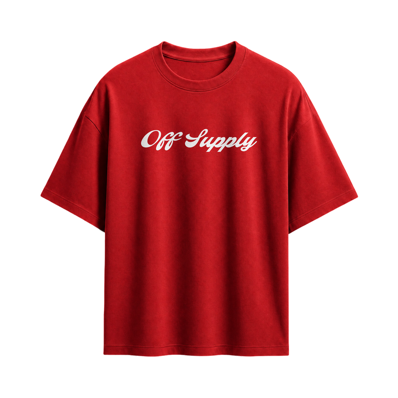 Off Supply - The Magnitude Tee Red