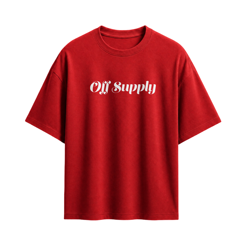 Off Supply Be My Supply T-shirt Red