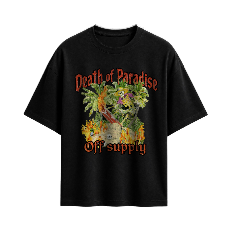 Off Supply Death Of Paradise Tour Limited Edition T-shirt