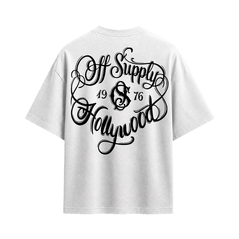 Off Supply Hollywood Script Classic T-shirt