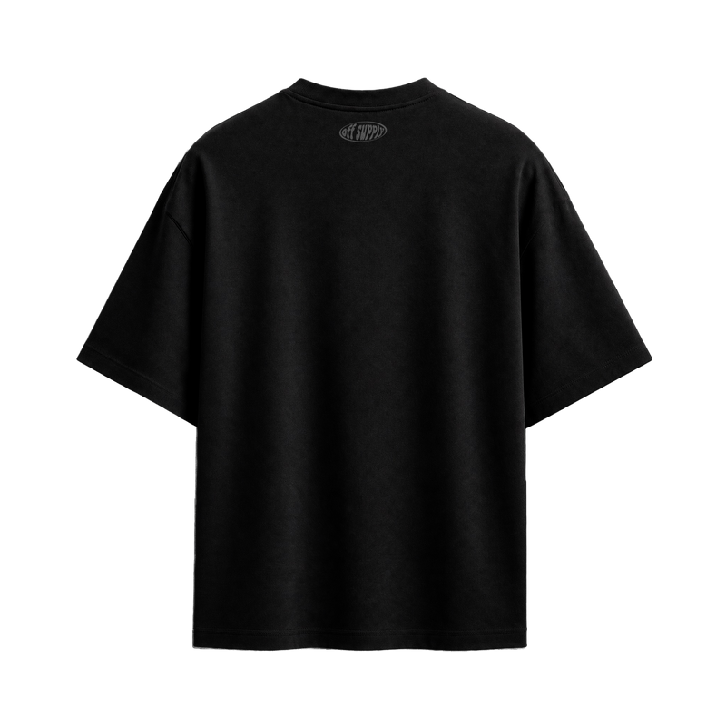 Off Supply Off-Axis Tee - Black