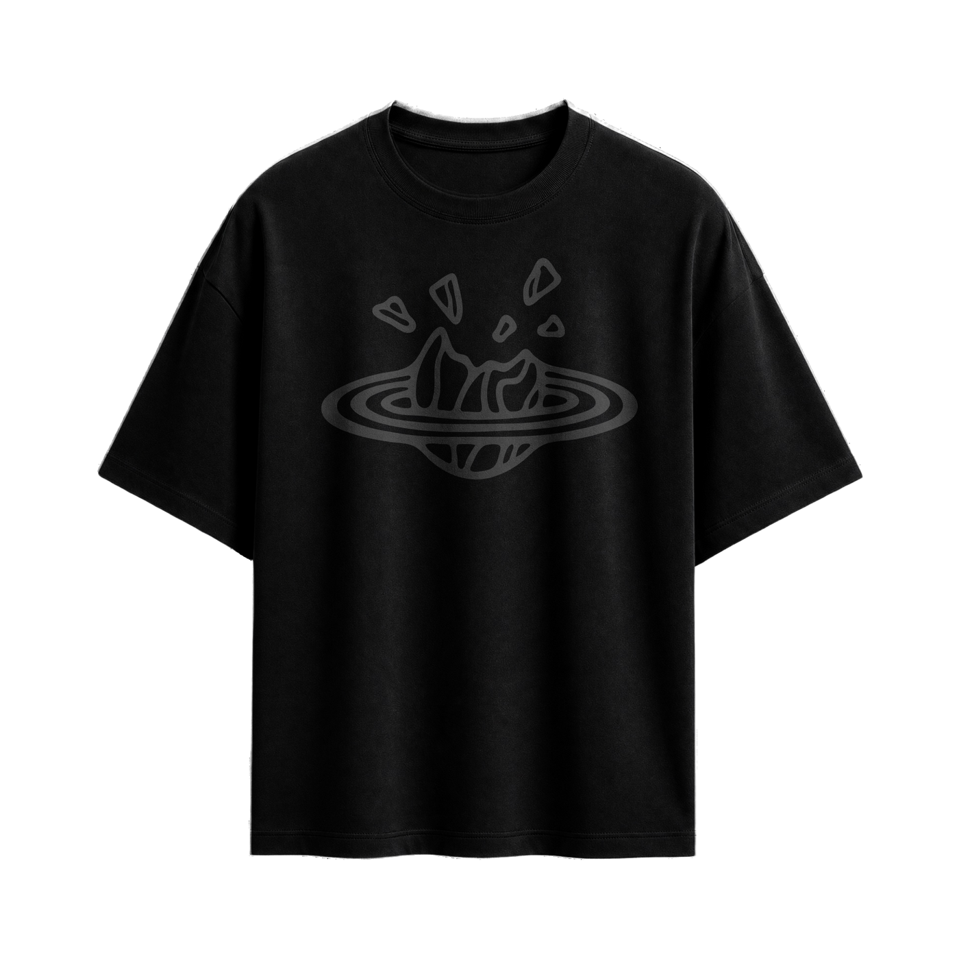 Off Supply Off-Axis Tee - Black