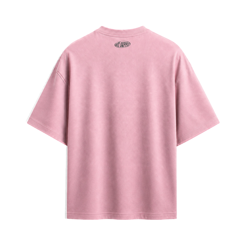 Off Supply Off-Axis Tee - Pink