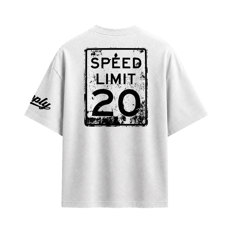 Off Supply Speed Limit Statement Graphic T-shirt
