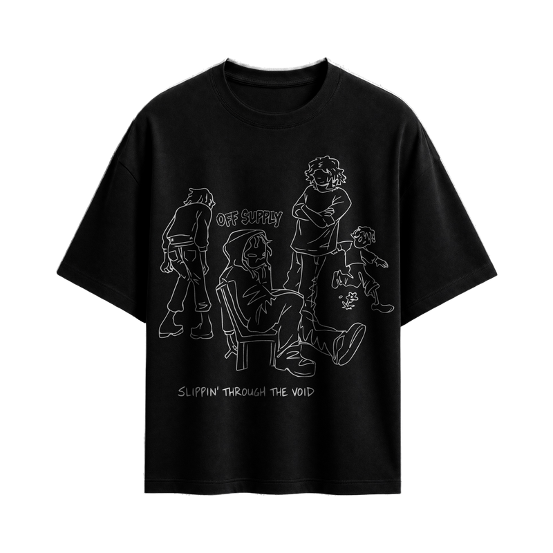 Off Supply Void Walkers Tee - Black