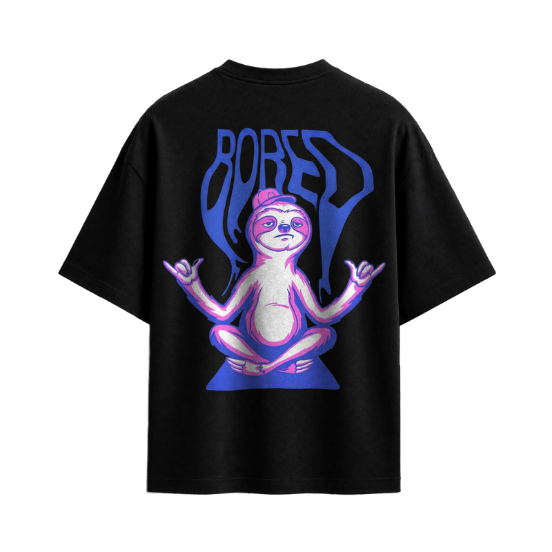 Off supply Bored black T-shirt