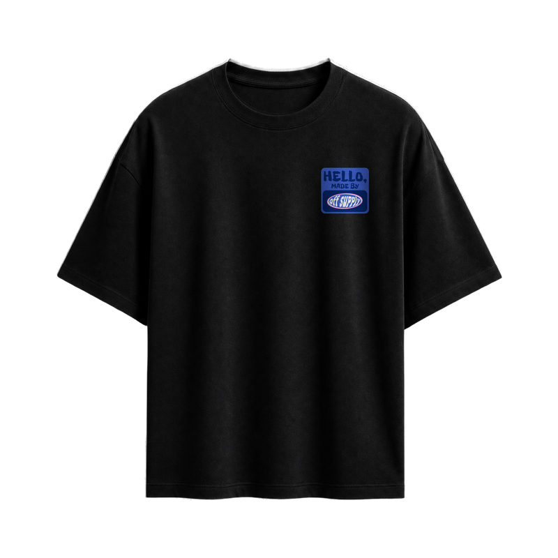 Off supply Bored black T-shirt
