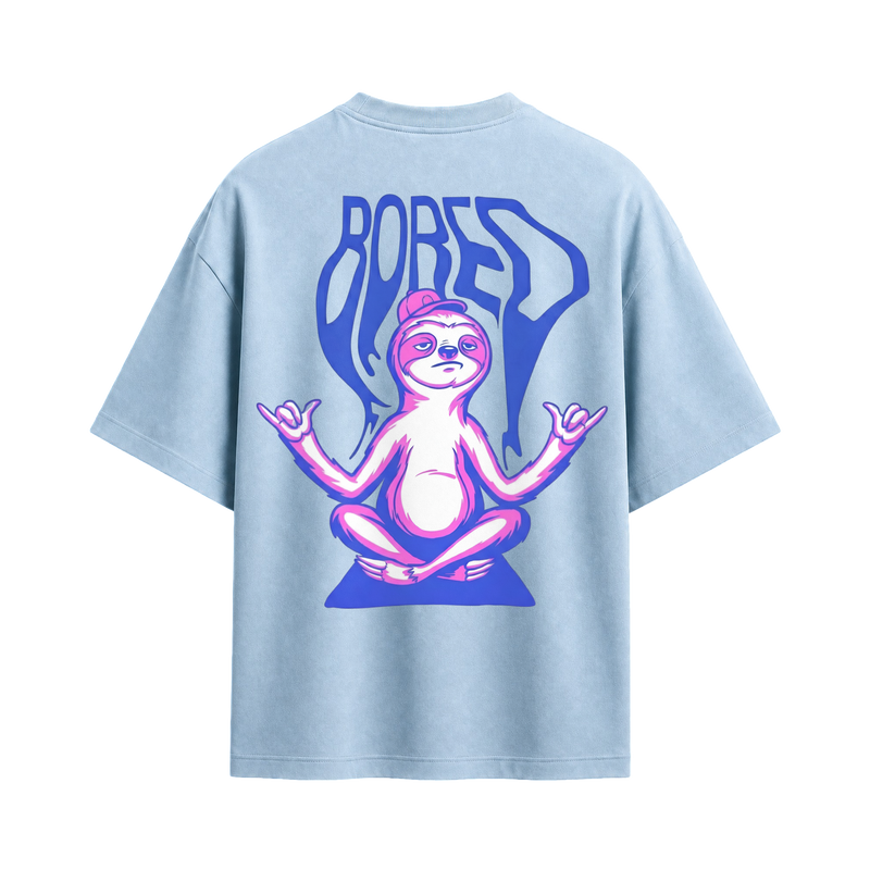 Off supply Bored light Blue T-shirt