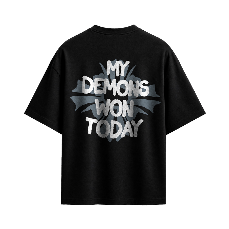 Off supply Demons Black T-shirt