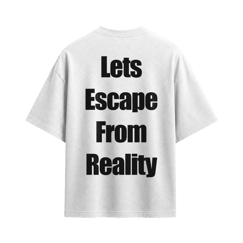 Off supply Escape From Reality white t-shirt