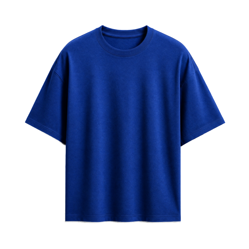 Off supply From another POV blue t-shirt