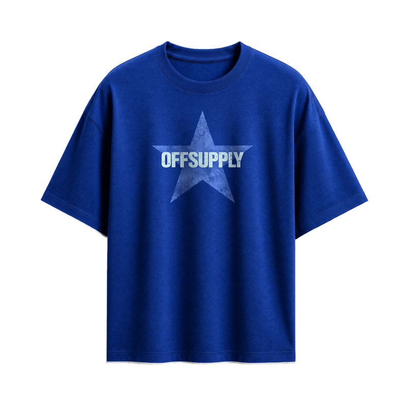 Off supply Music Drug Blue T-shirt