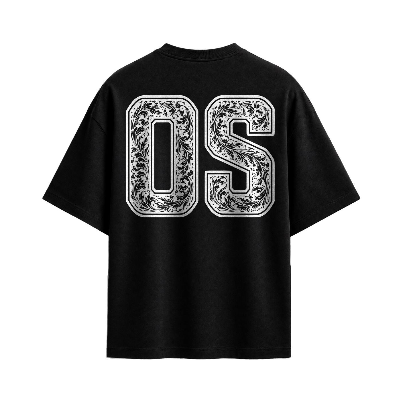 Off supply OS black T-shirt