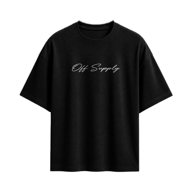 Off supply People of Culture Black t-shirt
