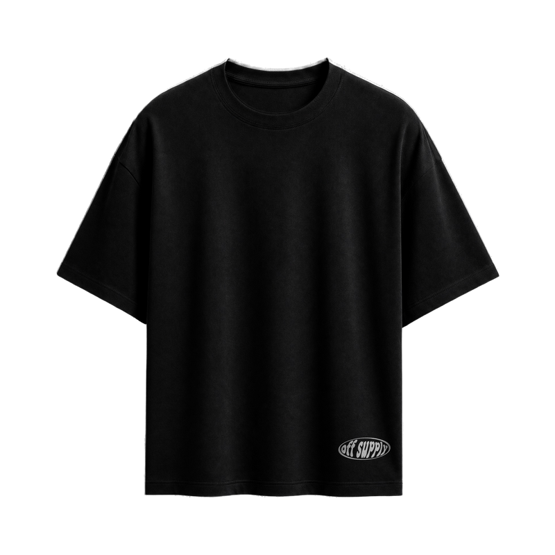 Off supply SOS Black T-shirt