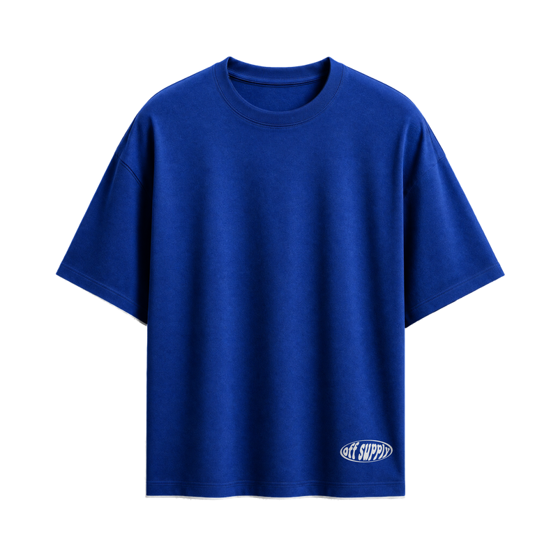 Off supply SOS Blue T-shirt