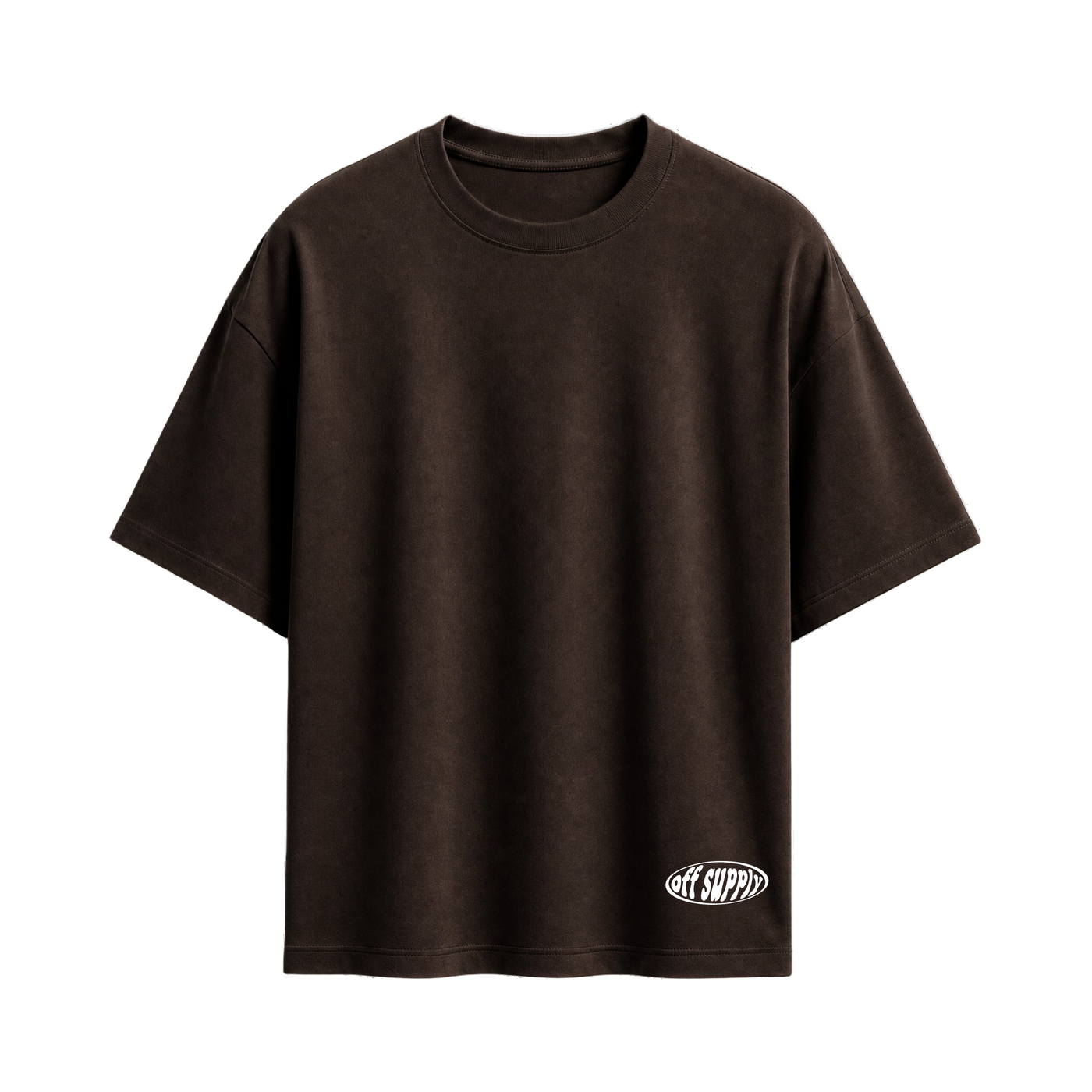 Off supply SOS Brown T-shirt