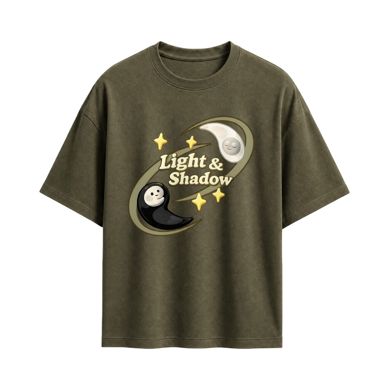 Off supply Shadow Orbit T-Shirt Olive