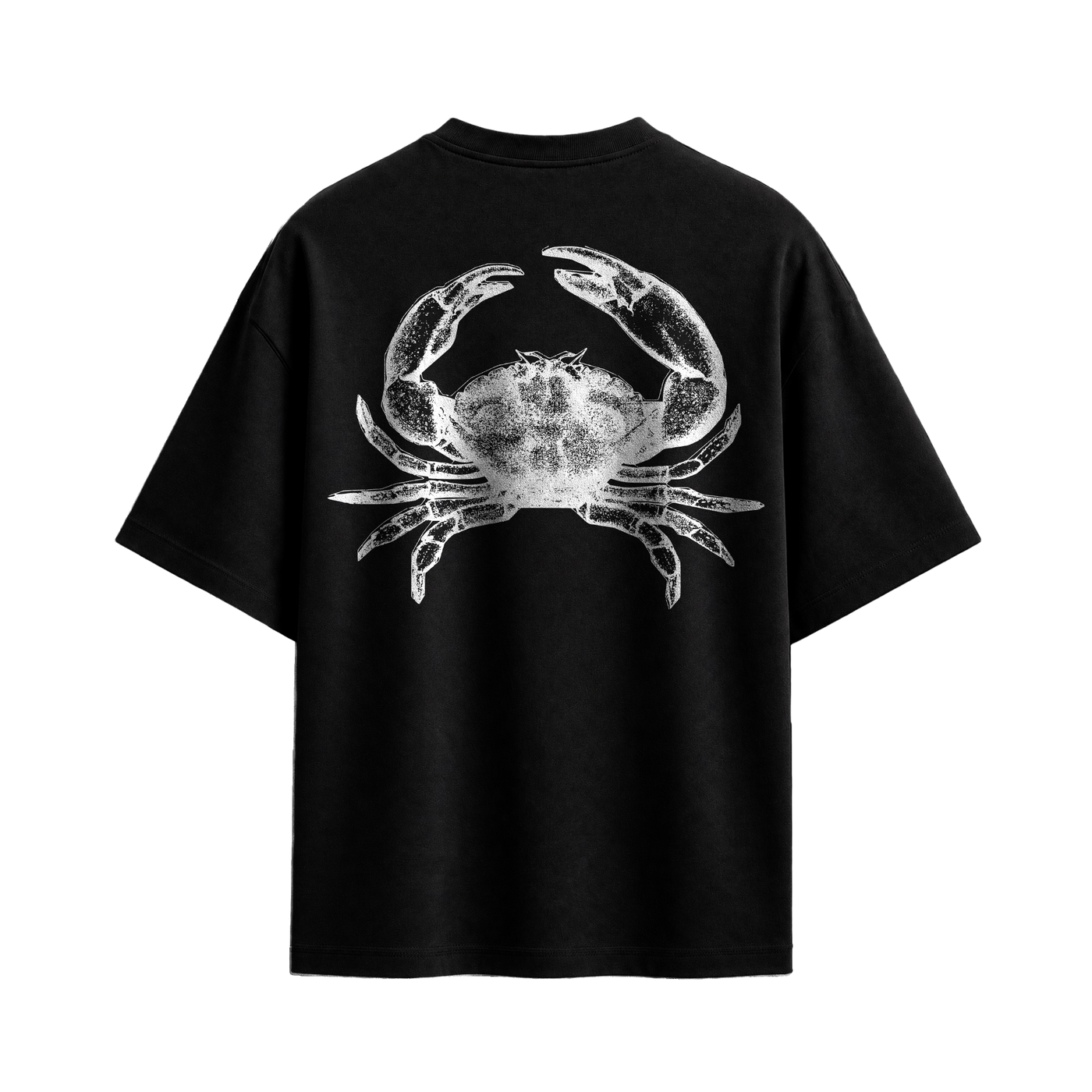 Off supply The crab black t-shirt