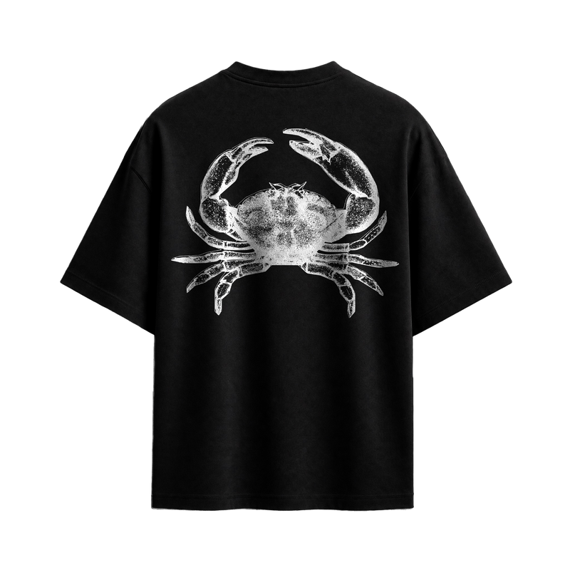 Off supply The crab black t-shirt
