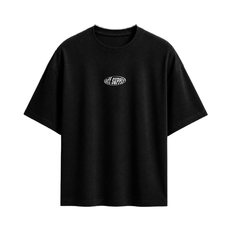 Off supply The crab black t-shirt