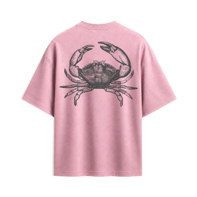 Off supply The crab pink t-shirt