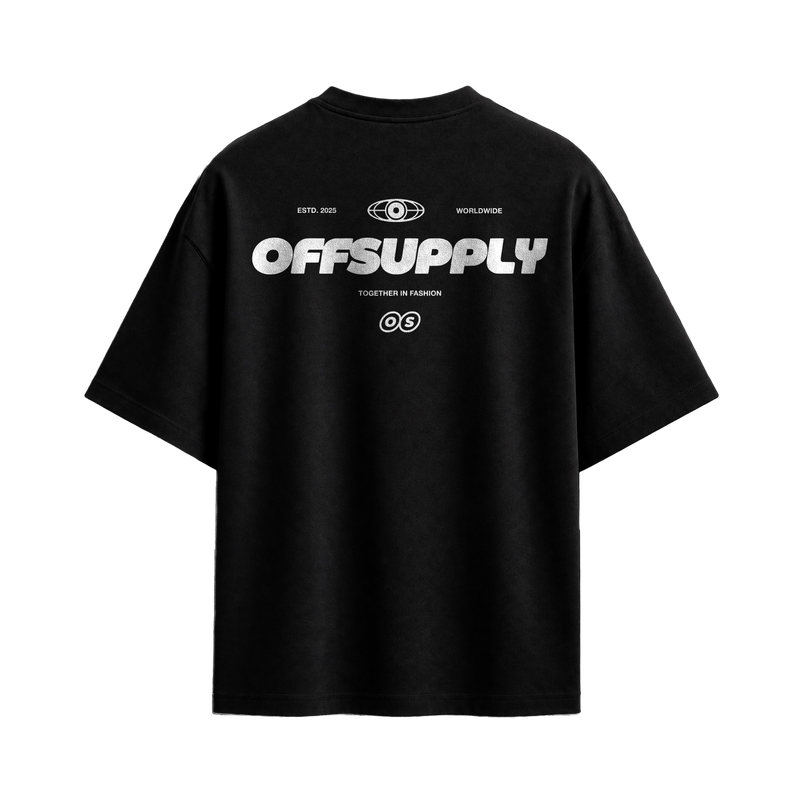 Off supply Together in Fashion black tshirt