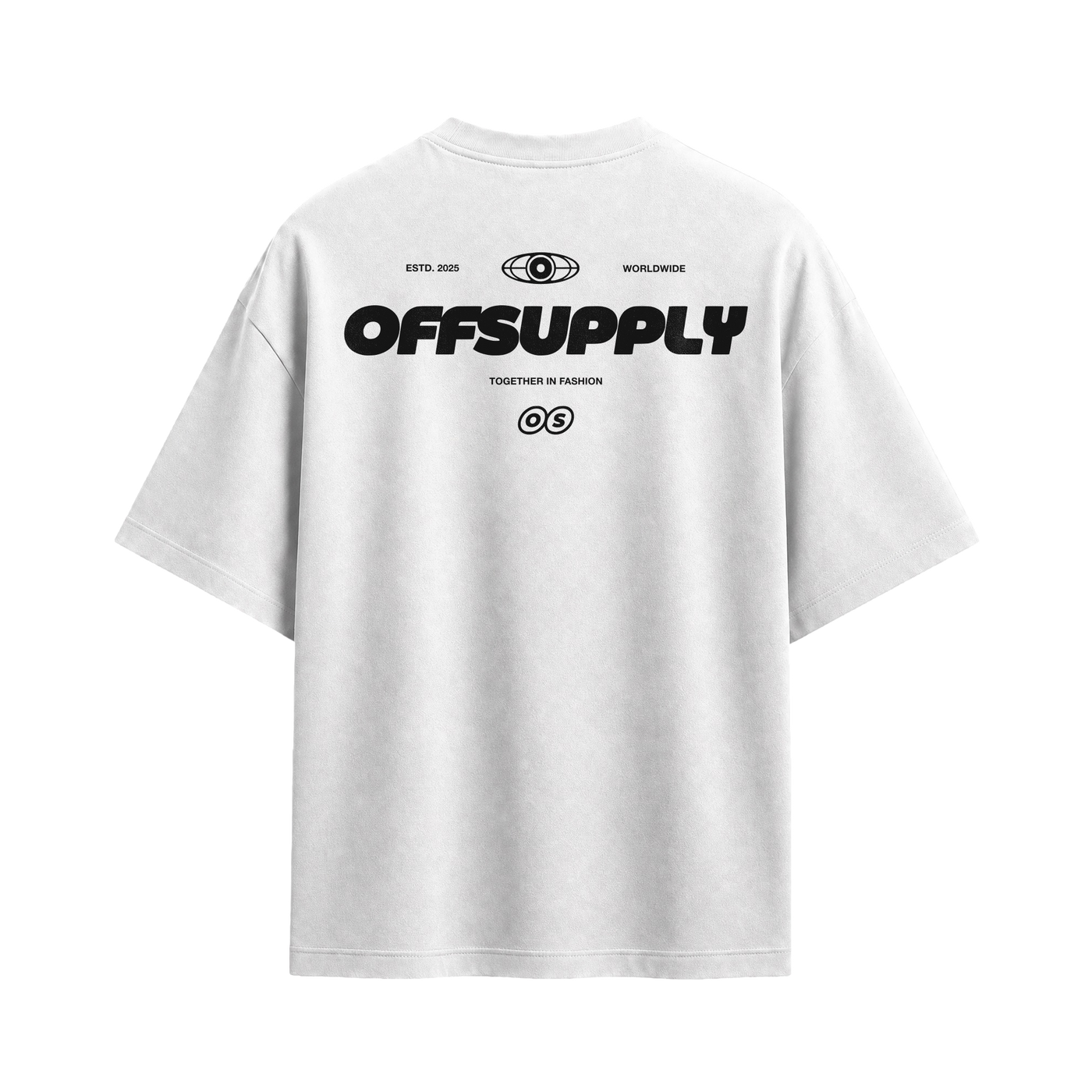 Off supply Together in Fashion white t-shirt