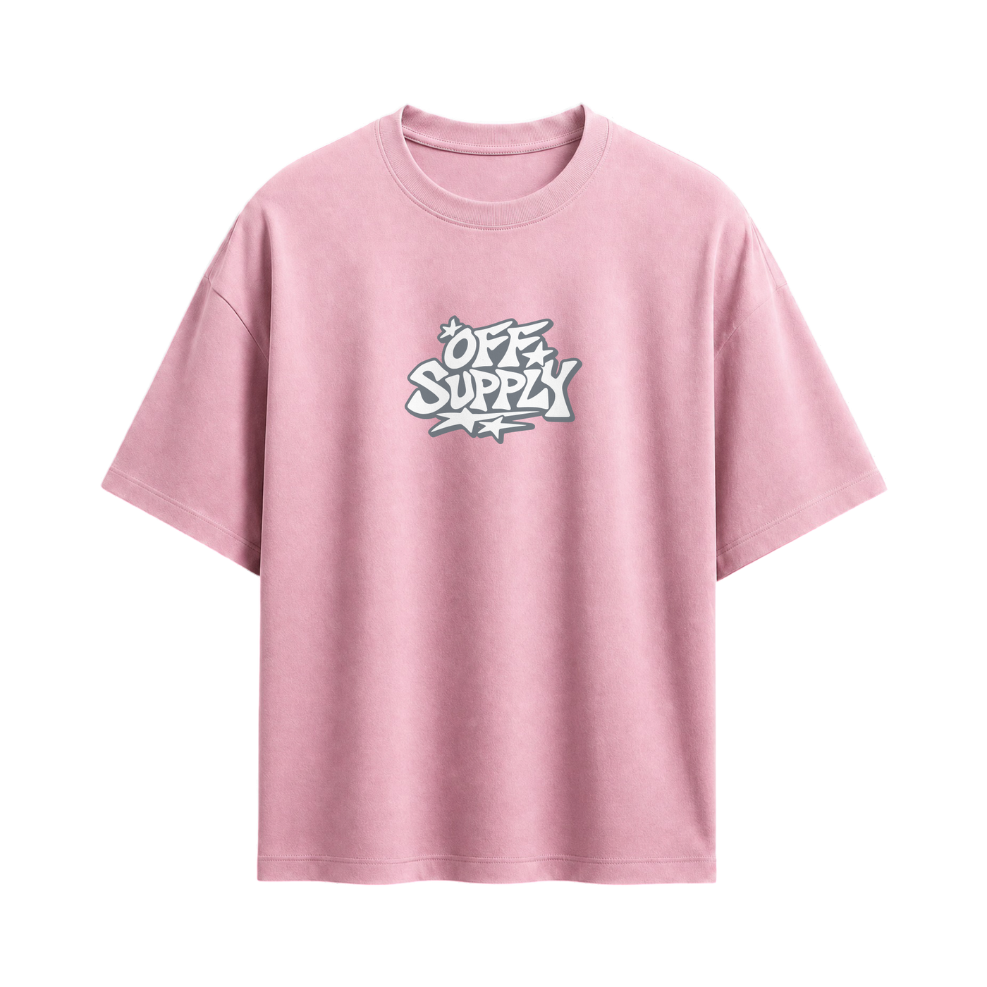 Off supply Two souls nude pink t-shirt